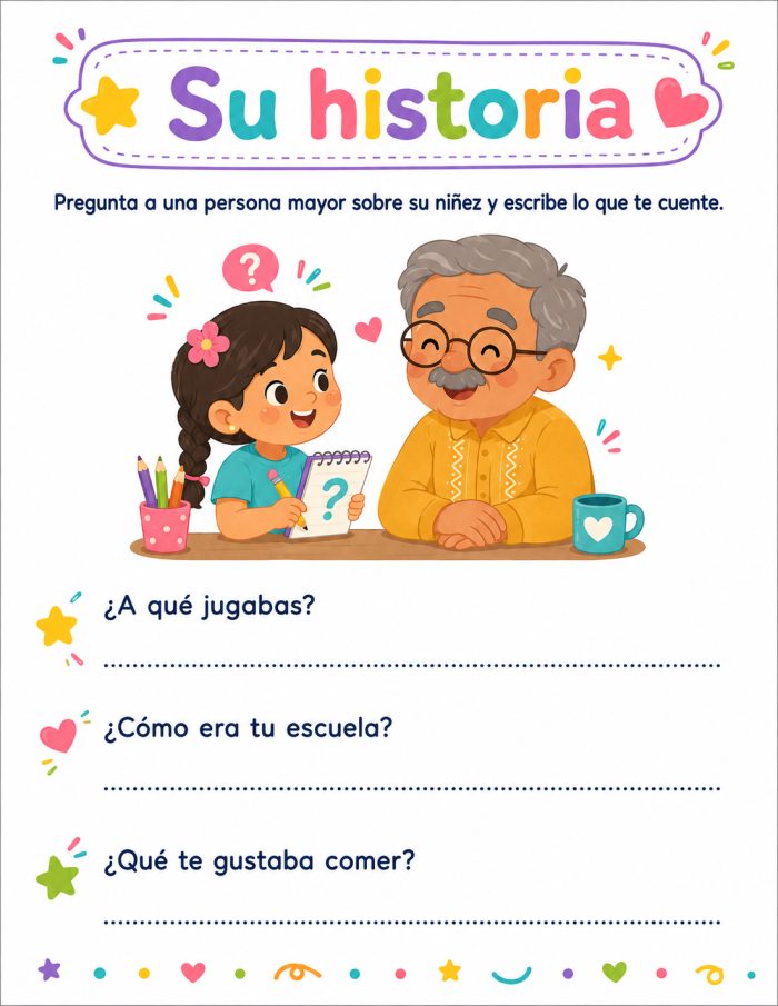Historias de vida de las personas mayores